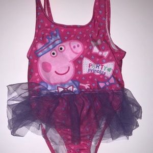 Peppa pig baiting suit
